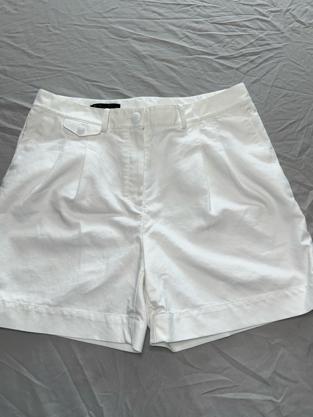 Brooks Brothers Chino Shorts Pleaded Resort Cruise Boating Travel Beach Women 12